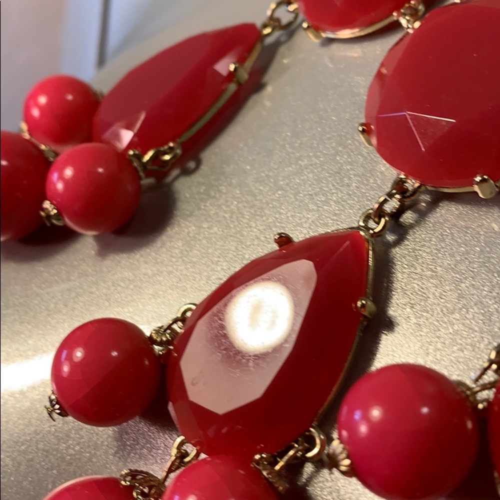 Pink statement necklace - Picture 6 of 8